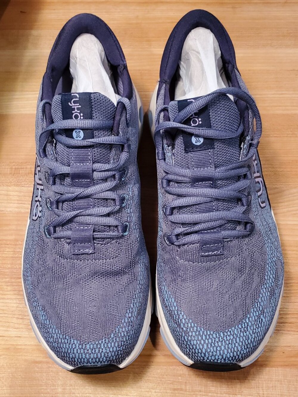Women's Ryka Devotion X Walking Shoes US 8.5M EU 39 Folkblue Like New in Box